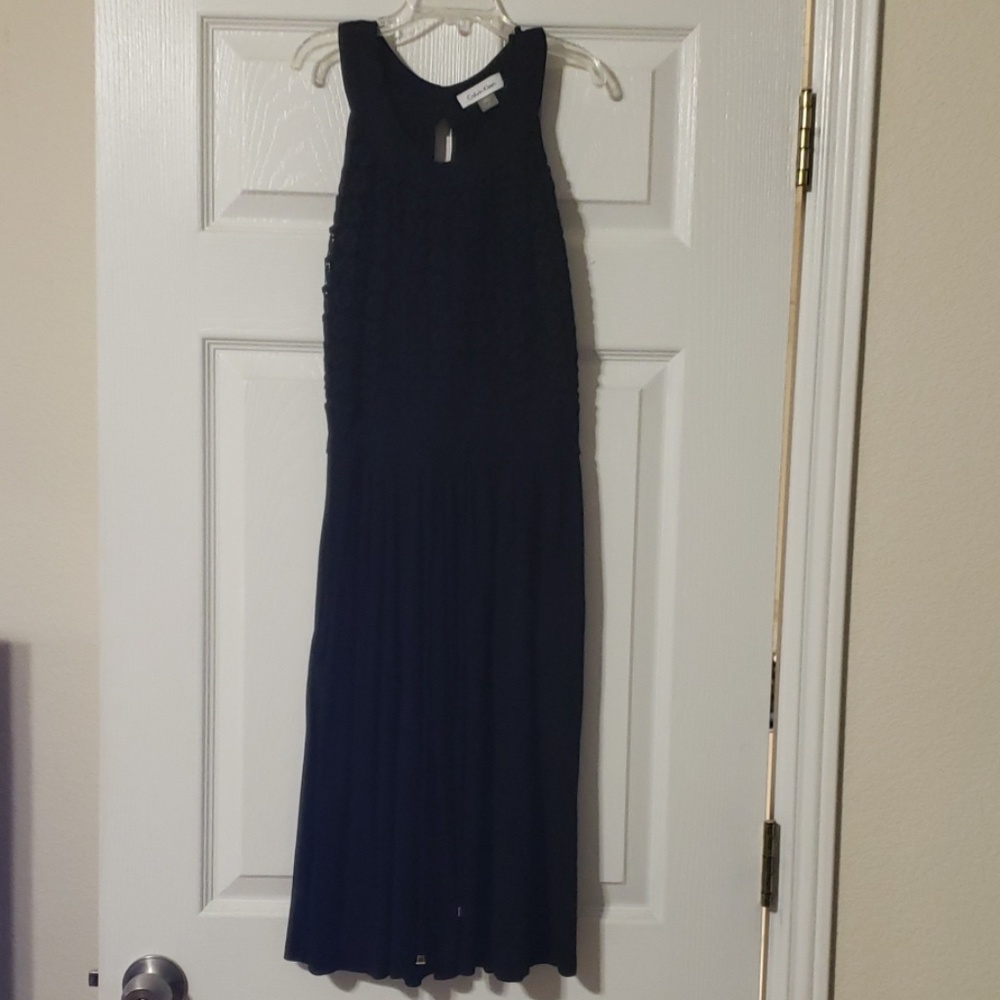 Calvin Klein Sleevelss Black Dress